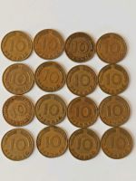 ## 10 Pfennig ## DM ## 1950 ## D*F*G*J* ## Sachsen - Schkeuditz Vorschau