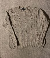 Polo Ralph Lauren Pullover breites Zopfmuster grau Gr. M Niedersachsen - Nienburg (Weser) Vorschau