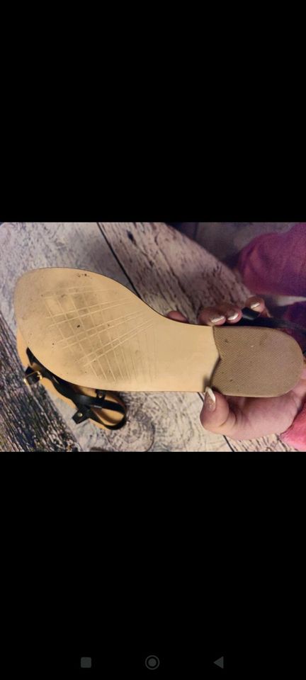 Damen Sandalen aus echtem Leder Marke Hand made in Eschwege