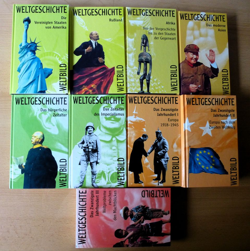 Welbild-Band aus 36 Büchern. Kompl. Weltgeschichte.Preis für alle in Sundern (Sauerland)