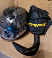 Motorradhelm Scorpion Exo R1 Carbon Air XS mit Ersatzvisier Mecklenburg-Vorpommern - Neubrandenburg Vorschau