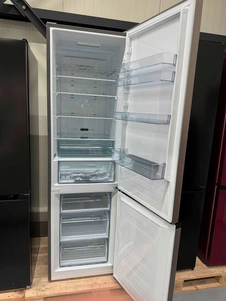 ⚠️ NEU - Gorenje Kühlkombi 200cm EEK: B Kühlschrank Edelstahl in Voerde (Niederrhein)