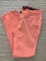 Superdry Chinos Koralle Hose Superdry Hose korallenfarben Frankfurt am Main - Sachsenhausen Vorschau