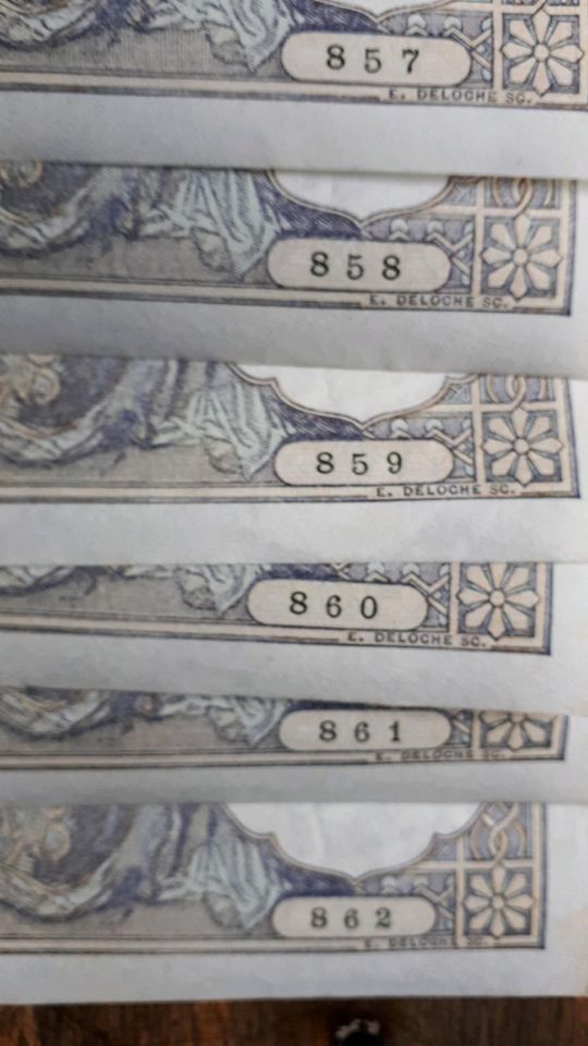 Banknoten Serbien Geldscheine in Viersen