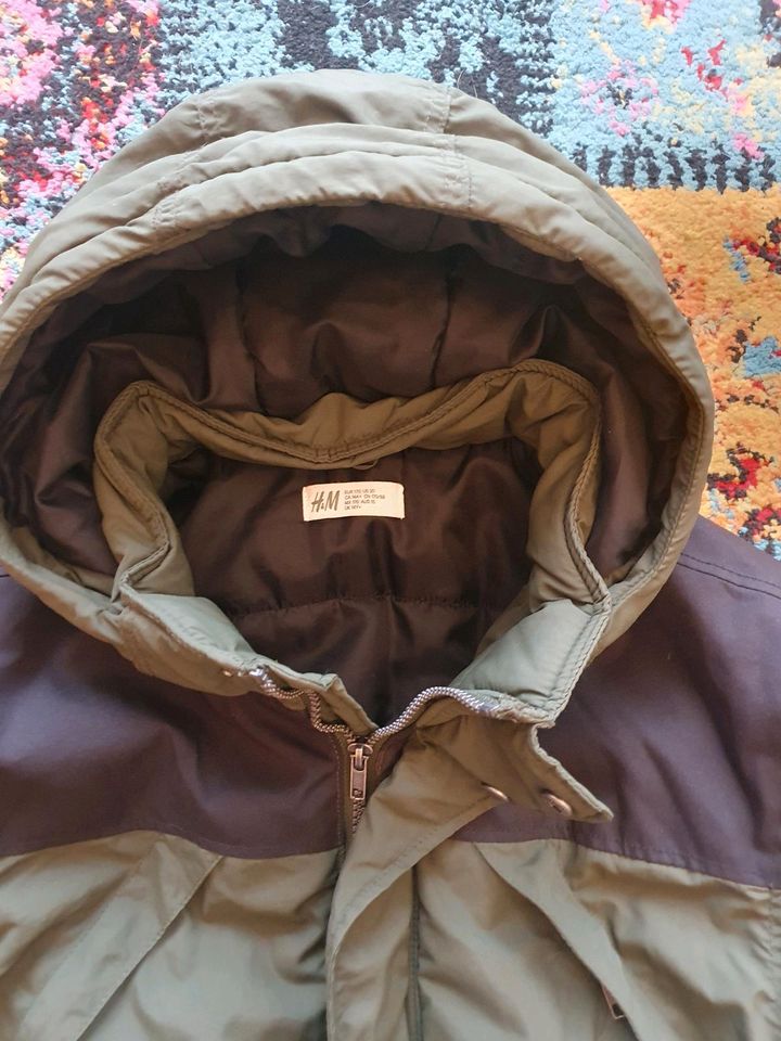 H&M Winterjacke Winterparka 170 neuwertig in Hamburg