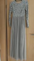 Abendkleid, langärmeliges Maxikleid aus Tüll mit Pailletten Hessen - Wetzlar Vorschau