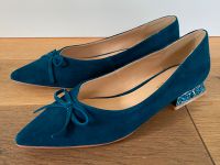 NEU Alma en Pena Ballerinas 41 spitz petrol Glitzerabsatz Frankfurt am Main - Eckenheim Vorschau