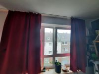Vorhang Gardine Verdunkelungsvorhang rot Düsseldorf - Wersten Vorschau