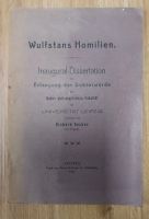 Wulfstans Homilien - Inaugural-Dissertation Baden-Württemberg - Friesenheim Vorschau