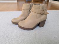 Stiefeletten beige Größe 37 Stiefel hell Bayern - Baiersdorf Vorschau