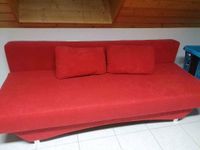 Couch rot ausziehbar Bayern - Karlstadt Vorschau