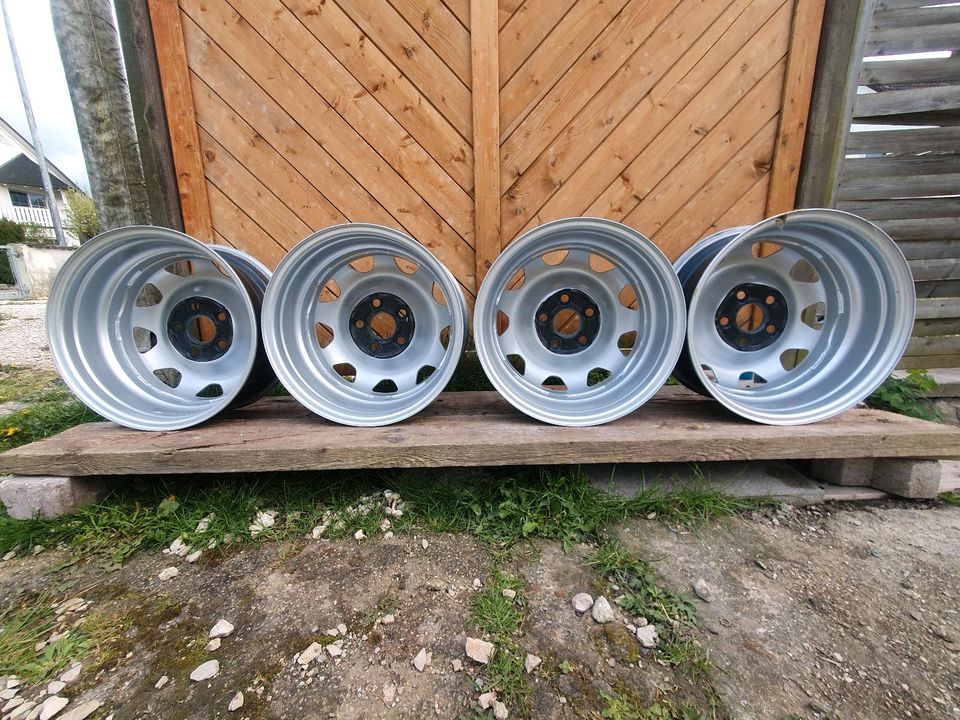 4 x VW T5/6 Stahlfelgen  6,5Jx16 H2 ET 51 7E0601 027C in Hemau