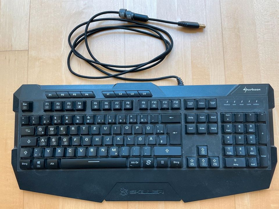 Sharkoon Gaming Tastatur Skilller in Dachau
