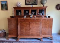 Anrichte Buffet Vitrinenschrank Antik Vintage Sachsen - Steina Vorschau