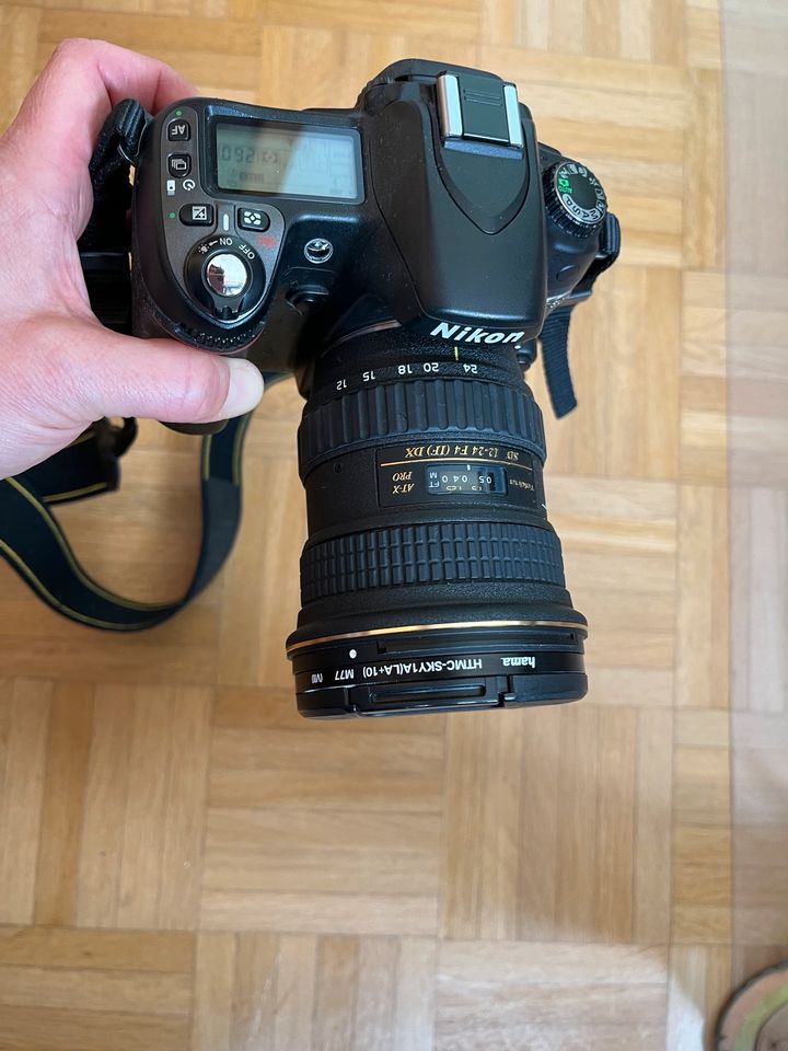 D80 Digitalkamera + Tokina Objektiv 12-24 mm in Essen