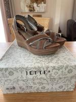 NEU Jette Joop * Plateausandalen * Keilsandalen *  Gr. 38 * Leder Schleswig-Holstein - Oersdorf bei Neumünster Vorschau