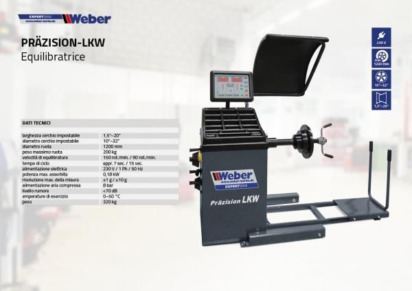 Rad Wuchtmaschine Weber Präzision LKW NEU Versand kostenlos in Wenden