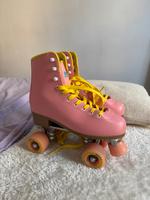 Impala Rollerskates pink gelb Größe 40 Frankfurt am Main - Ostend Vorschau