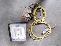 Elspro Transformator Niedervoltlampe 42 Volt Baustellen Strahler Bayern - Dillingen (Donau) Vorschau