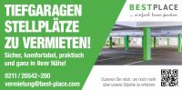 Anwohnerstellplätze in Düsseldorf Bilk ab sofort verfügbar! Düsseldorf - Wersten Vorschau