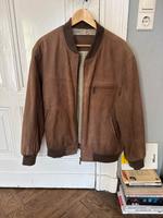 Lederjacke Nubukleder Vintage Retro Gr. M/L Sachsen-Anhalt - Magdeburg Vorschau