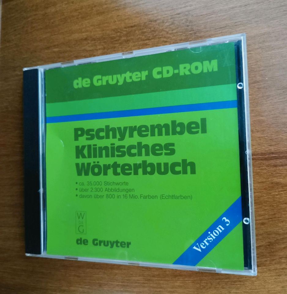 Pschyrembel,Klinisches Wörterbuch,CD-ROM,deGruyter Berlin,Medizin in Leipzig