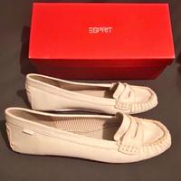 Esprit ♥️ Loafer Mokassins Gr. 39 weiß Canvas Nordrhein-Westfalen - Mülheim (Ruhr) Vorschau