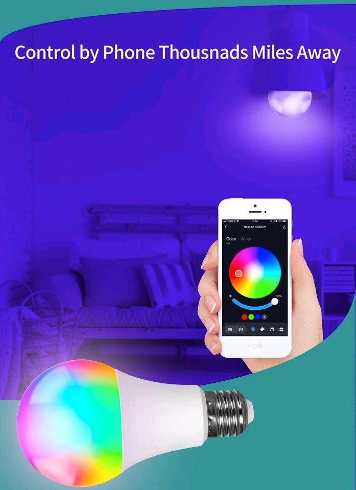 Smart LED Lampe Bluetooth wifi RGB in Dresden