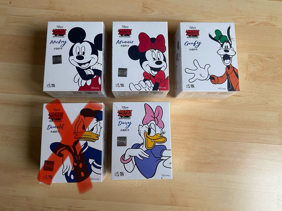 Disney 100 Puzzle Figuren Mickey Micky Minnie Maus Daisy Duck etc in Nürnberg (Mittelfr)