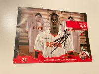 Original Autogrammkarte „Anthony Ujah“ 1.FC Köln Rheinland-Pfalz - Mainz Vorschau