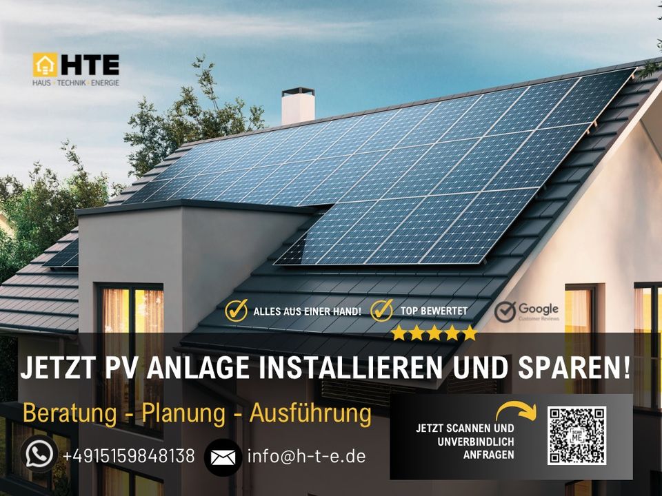 Photovoltaik Anlagen ☀️Montage & Anmeldung☀️PV Installation in Großraum Stuttgart Esslingen in Wernau