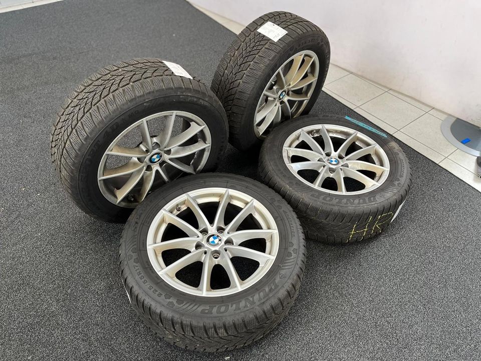 4X Winterkompletträder 5er BMW Alu 225/55 R17 87H 4-6mm Nr. 2368 in Raesfeld