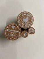 4 Holzstempel Hochzeit Einladung Geburt Wandsbek - Steilshoop Vorschau