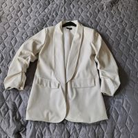 Lederimitat Blazer weiß/creme 40 Nordrhein-Westfalen - Allagen Vorschau