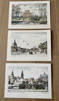 Original Radierungen W.Peters, signiert, 3 Stück, Krefeld Motive Nordrhein-Westfalen - Krefeld Vorschau