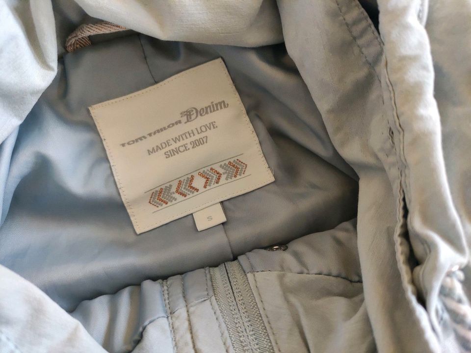 Jacke Tom Tailor hellblau S 36 in Großenkneten