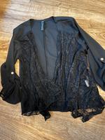 Jacke schwarz mit spitze Häfen - Bremerhaven Vorschau