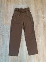 Paperbag Stoffhose H&M Damen 34 braun schick, Highlwaist Saarland - St. Wendel Vorschau