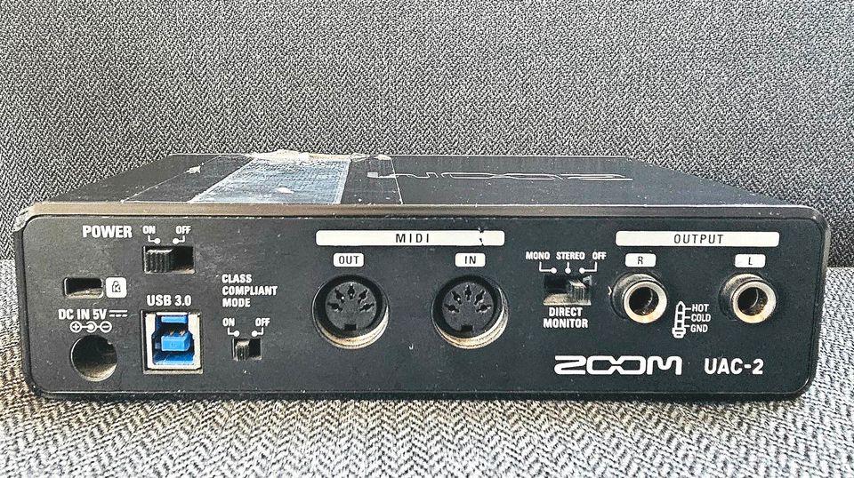 Audio Interface - ZOOM UAC-2 // USB 3.0 - MAC/PC in Berlin