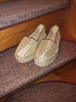 Schuhe/ Slipper/ Espadrilles mit kleinem Plateau Thüringen - Rudolstadt Vorschau