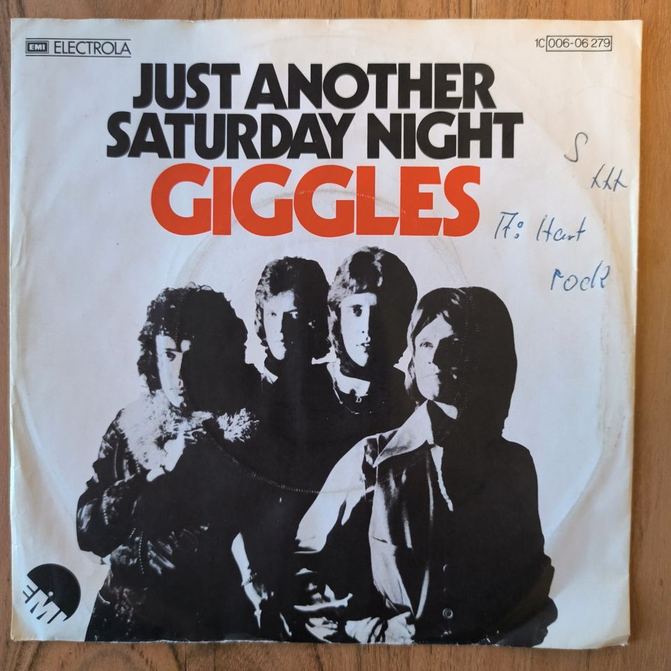 Giggles – Just Another Saturday Night, Single, SELTEN! GERMAN VER in Lübbecke 