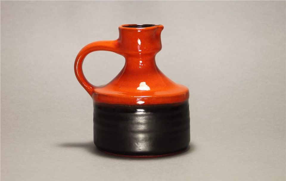 Vintage Keramik Vase Fat Lava WGP 60er 70er Mid Century in Gießen