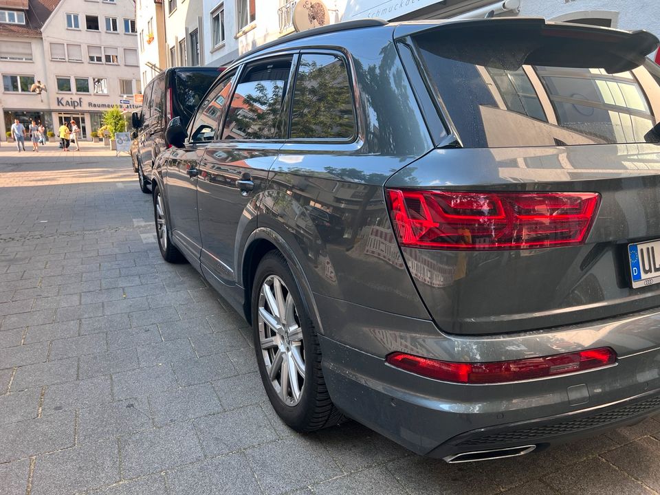 AUDI Q7, 50 TDI, 7 Sitzer, VOLLAUSSTATTUNG!! 3 x S-Line! Stdhz,SC in Ulm