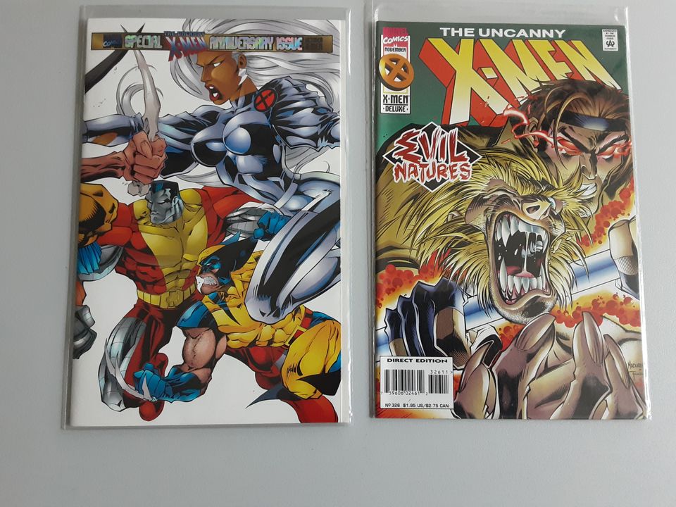 US Uncanny X-Men #325 bis #330 - Marvel 1995/96 in Hamburg