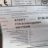 FCN Schalungssteine 17,5 er Thüringen - Kreuzebra Vorschau