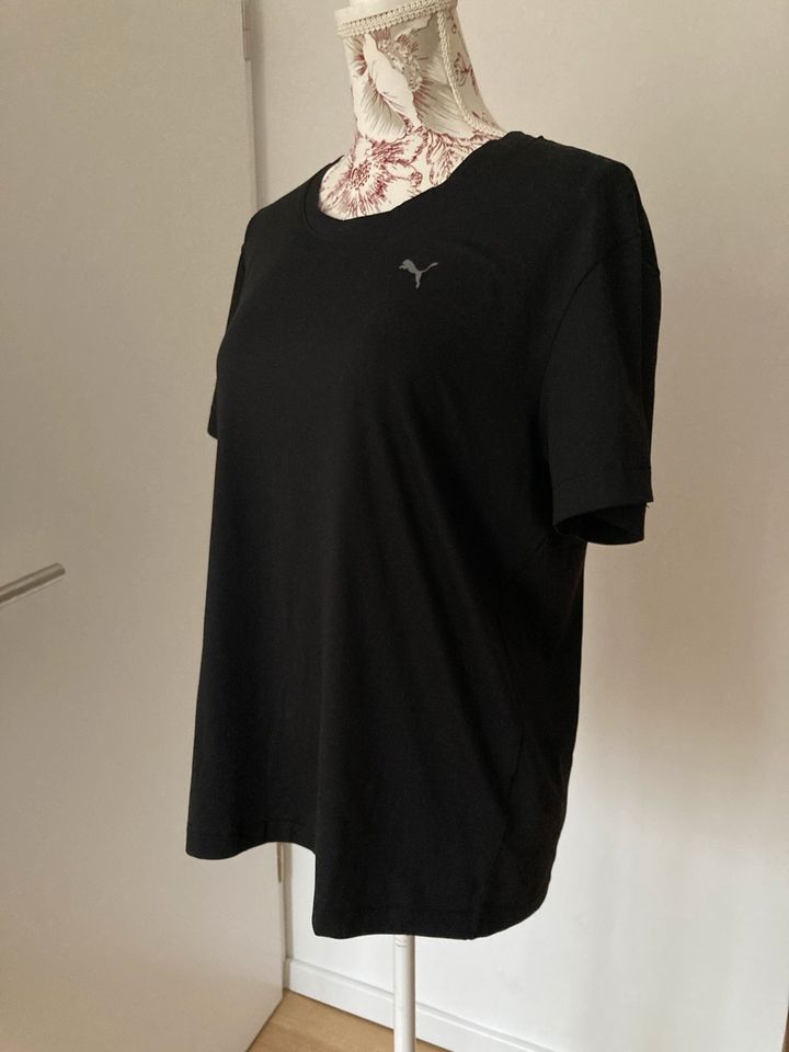 Puma Studio Trend Tee Sportshirt Yoga Pilates Top schwarz in Schwabach