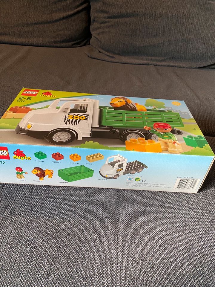 Lego Duplo Zoo Safari Lastwagen mit Löwe 6172 in Bibertal