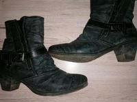 Damen Stiefelette steingrau antik 41 Fleece Futter Thüringen - Weida Vorschau