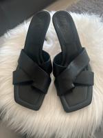 NEU Sandaletten Zara schwarz Gr.40 Leder Nordrhein-Westfalen - Eschweiler Vorschau