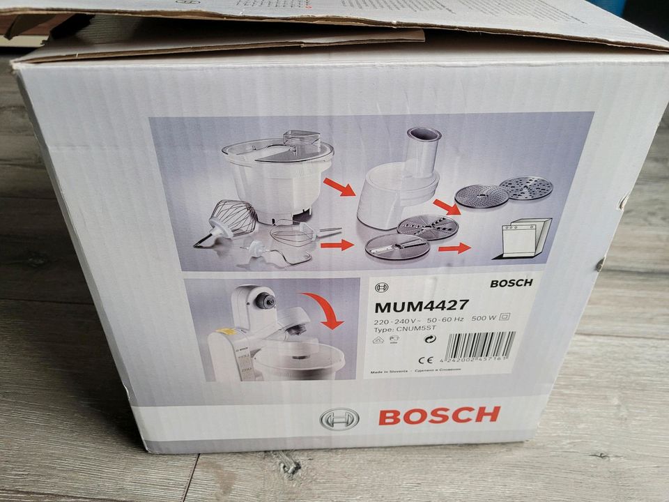 Bosch Küchenmaschine MUM 4427 inkl. Zubehör 500 Watt in Niederkirchen